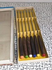 70s Vintage Retro Fondue Forks