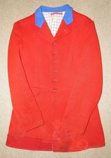 Vintage gents red 100 wool - vintage,