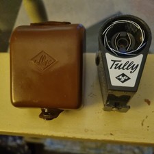 Vintage Agfa Tully Fan Flash with Case