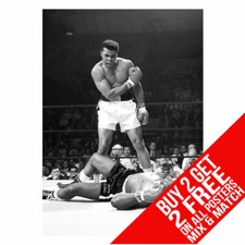 MUHAMMAD ALI CC6 BOXING GYM POSTER ART PRINT A4 A3 SIZE BUY 2 GET ANY 2 FREE