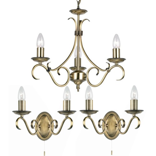 Lamp ceiling 2x twin wall - &,