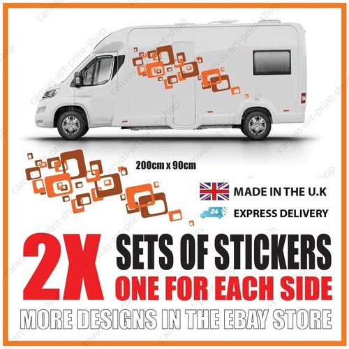 Motorhome graphics campervan - motorhome,