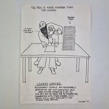 Original Pen Artwork By Joyce Connor Former Partner Charles Bronson Inscribed