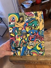 Vintage 7inch Singles / Vinyl Record Holder / Case – Pop Art / Hippie Design