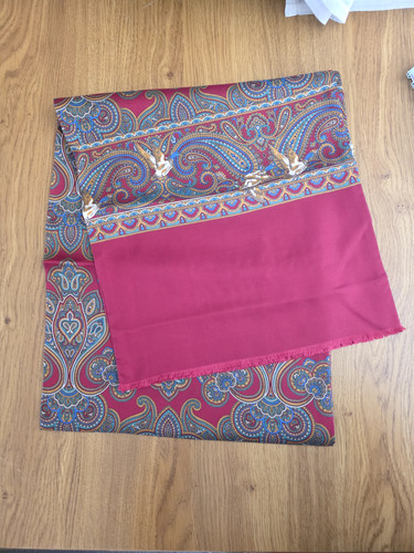 Men vintage red paisley - men's,