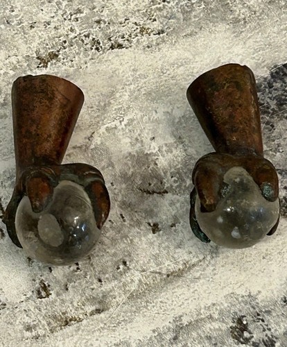 Antique cast iron claw foot - cast,