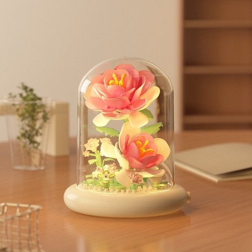 Building block flowers dust - flowers,