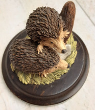 Country Artists miniature hedgehogs, boxed, original packaging