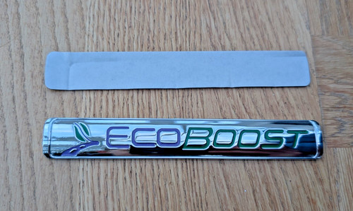 Ecoboost ford silver badge - silver,