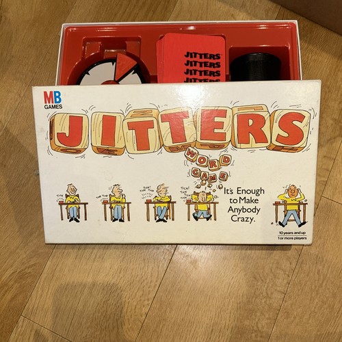 Vintage jitters word game - game, mb
