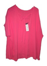 Stunning Cerise Pink Back Bow Tie Top Size 16-20 BNWT Ideal For Special Occasion