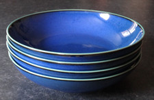 4 x DENBY METZ BLUE & GREEN