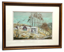 Framed Original Pastel