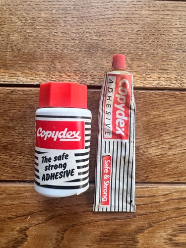 Vintage 1980s copydex adhesive - 1980s,