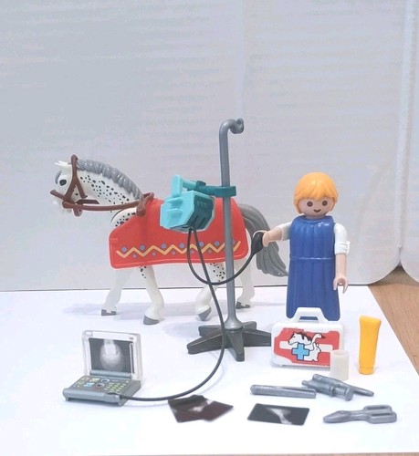 Playmobil 5533 horse vet - playmobil,