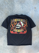 Vintage Motorcycle T Shirt  Ice Cream Man From Hell