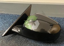 BMW 318D 3SERIES MSPORT PASSENGER SIDE DOOR MIRROR BLACK 475 (2012)