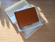 Valextra Bifold Wallet 6c Havana Brown