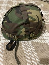 British Cadet Training Helmet, Black Plastic, Airsoft, Paintball  Inc DPM Cover