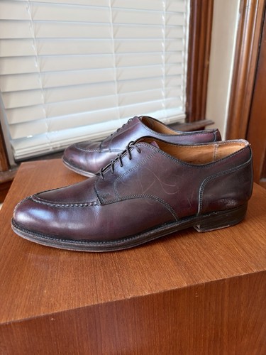 Alden 10e burgundy - burgundy, handsewn