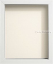 White 3D BOX FRAME Radcliffe