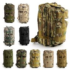 30L Military Tactical Backpack Waterproof Army Rucksacks Camping Hiking Fishing