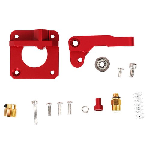 Aluminum frame mk8 extruder - aluminum,