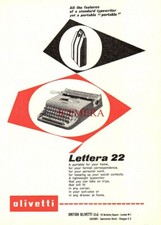 OLIVETTI 'Lettera 22' Portable