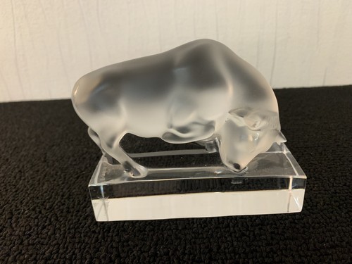 Lalique crystal paperweight - crystal,