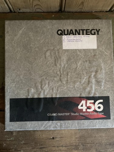 Quantagy ampex 456 tape - quantagy/ampex, 1/2”