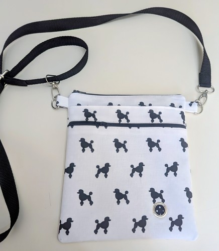 Poodle fabric dog walking - poodle,