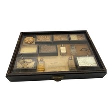 Antique Shadow Box Display