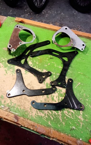 Bsa a10 swinging arm engine - arm,