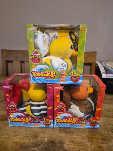 Kwaaks series plush ducks - series, 2