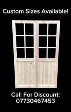 6 Pane Summerhouse Doors |
