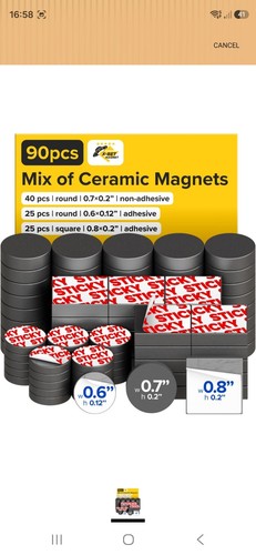 Strong ceramic round square - strong, round/square