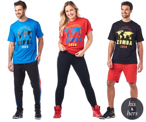 Zumba 2020 unisex tee one - zumba,