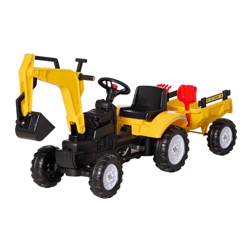 Homcom kids pedal - kids, kart