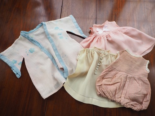 Vintage doll clothes kimono - vintage,