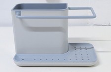 Joseph Joseph 85098 Caddy Sink Area Organiser Grey Blue L 20.9cmW11.4cm x H 13cm