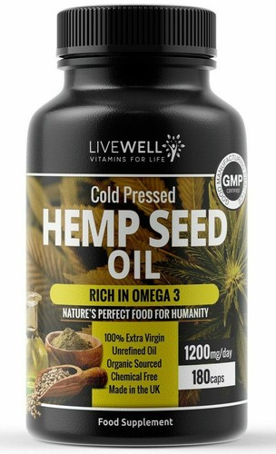 Hemp seed oil - oil, 1200mg