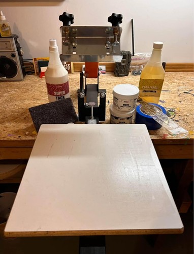 Screen printing equipment - screen, kit