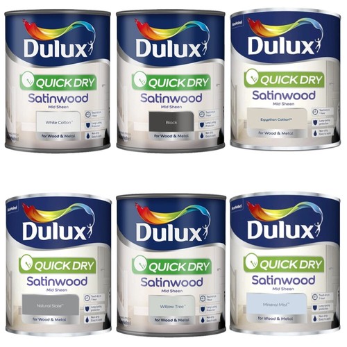 Dulux quick drying satinwood - dulux,