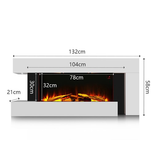 Wall mounted electric - wall,
