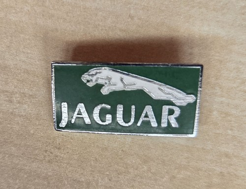 Vintage enamel jaguar - vintage,