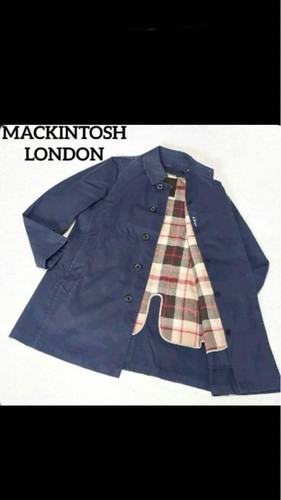 Mackintosh balmacaan coat - mackintosh, with
