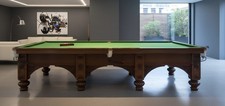  Full Size Oak Antique Snooker