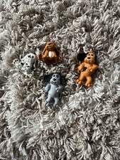 4 X 1984 Vintage Pound Puppies Figures
