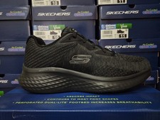 SKECHERS MENS SHOES BLACK