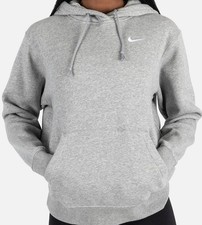 Nike Women's Grey Fleece Pullover  Hoodie BNWT